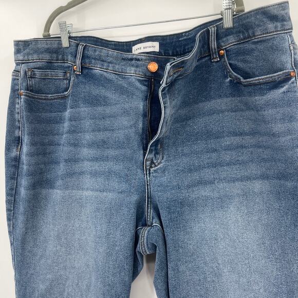 Lane Bryant Bootcut Jeans Womens Sz 24S Magic Waistband Curvy Fit Y2K Stretch - Picture 3 of 10